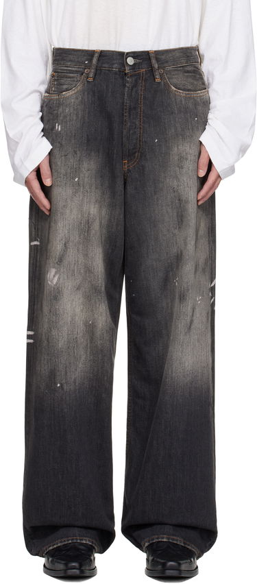 Džínsy Acne Studios Acne Studios Loose Fit 1981 Jeans Čierna | C00081-, 0