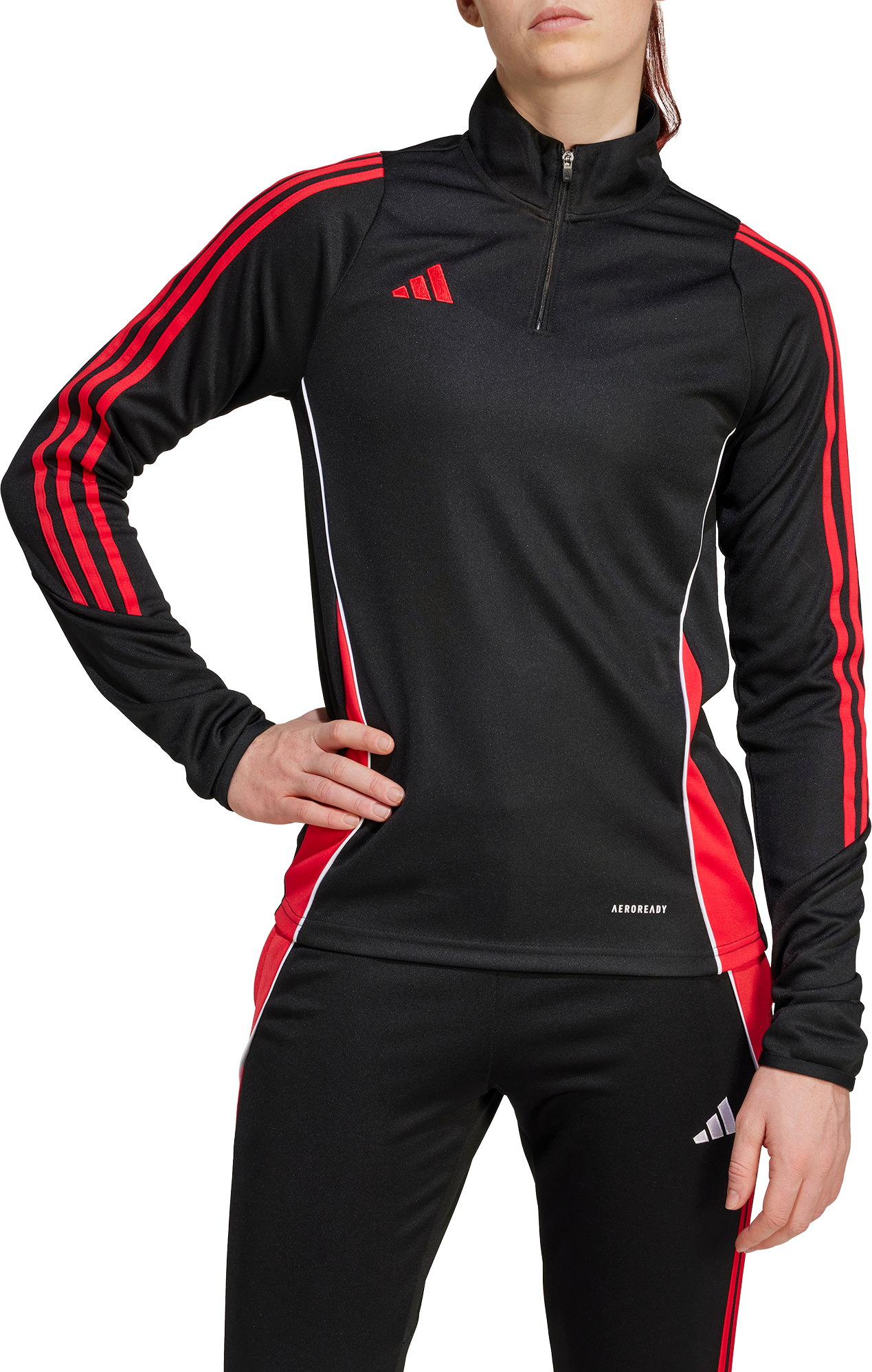 Mikina adidas Originals Adidas TIRO24 TRTOP Long Sleeve Training Top Čierna | jn4564, 0
