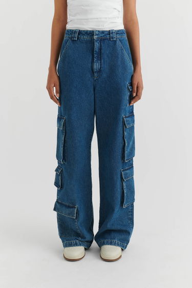 Cargo nohavice AXEL ARIGATO Roam Cargo Jeans Modrá | A2105001, 6