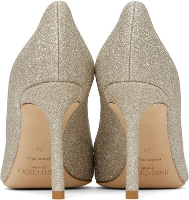 Tenisky a topánky Jimmy Choo Jimmy Choo Romy 85 Glitter Heels Metalická | ROMY 85 DGZ, 1