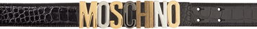 Opasok Moschino Moschino Cocco Embossed Leather Belt Čierna | MC6003PP1M 251MOOC0 00B, 0