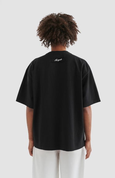 Tričko AXEL ARIGATO Series Distressed T-Shirt Béžová | A2199002, 3