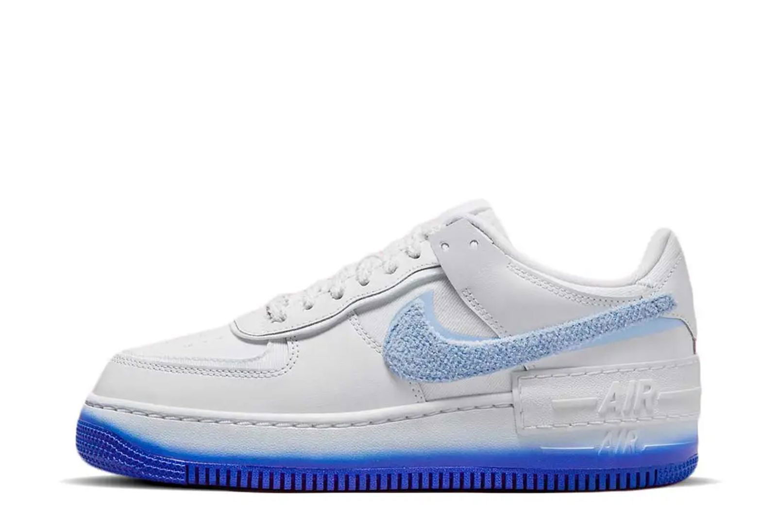 Air Force 1 Low Shadow Chenille Swoosh Blue Tint W