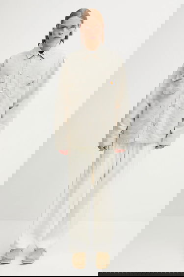 Bunda Carhartt WIP Walter Linen Chore Jacket Béžová | I035552.502, 5