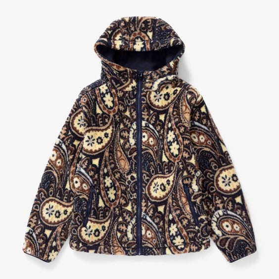 Bunda Drôle de Monsieur La Polaire Paisley Hnedá | CT112-PC003-MC, 0