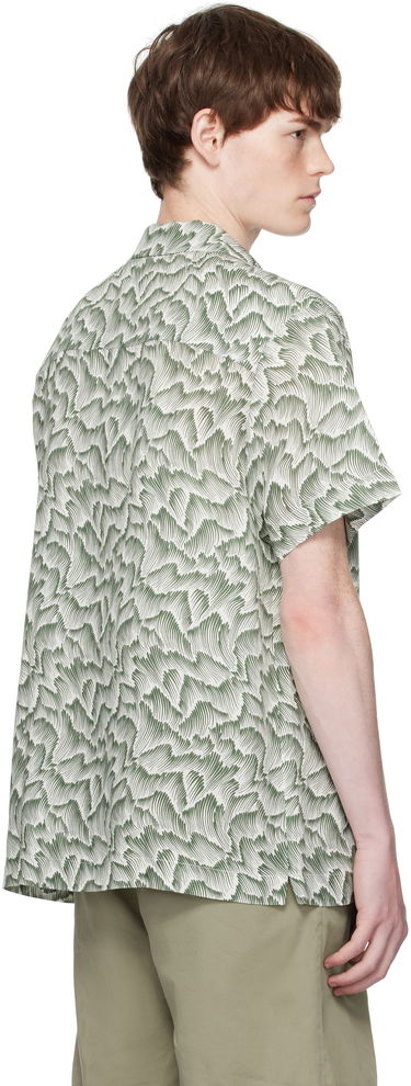 Košeľa A.P.C. A.P.C. Roy Print Camp Collar Shirt Zelené | VIALX-H12608, 2