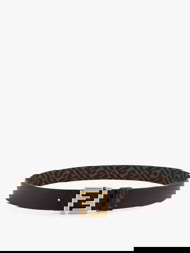 Opasok FENDI Fendi Reversible FF Buckle Belt Hnedá | 7C0541ASIWF1S9U, 0