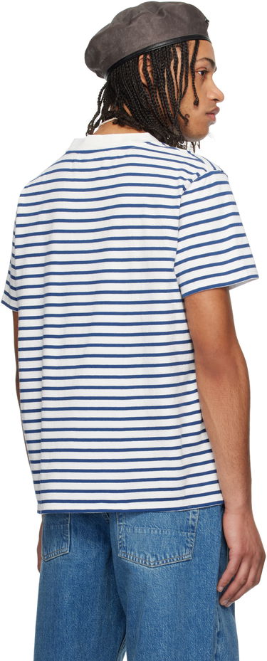Tričko OUR LEGACY OUR LEGACY Bliss Striped T-Shirt Biela | M2256BG, 2
