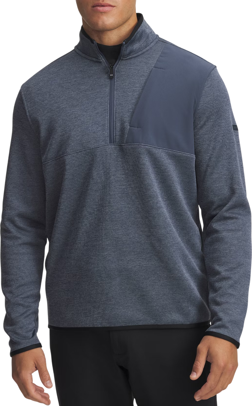 Sveter Under Armour Drive SweaterFleece Half-Zip Pullover Modrá | 6005671-044