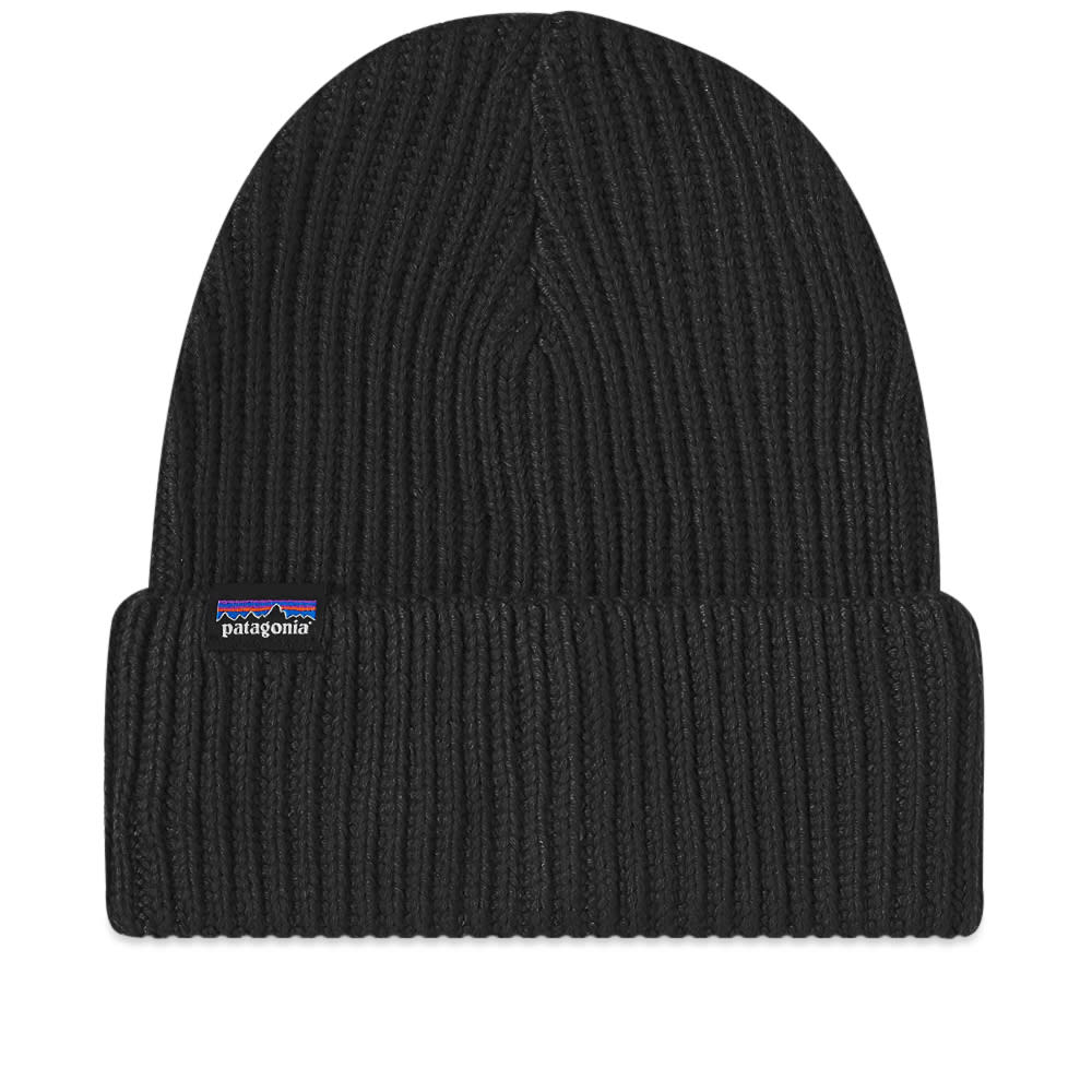 Kulicha Patagonia Fishermans Rolled Beanie Čierna | 29105-BLK, 0