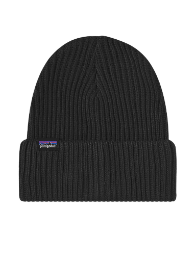 Kulicha Patagonia Fishermans Rolled Beanie Čierna | 29105-BLK