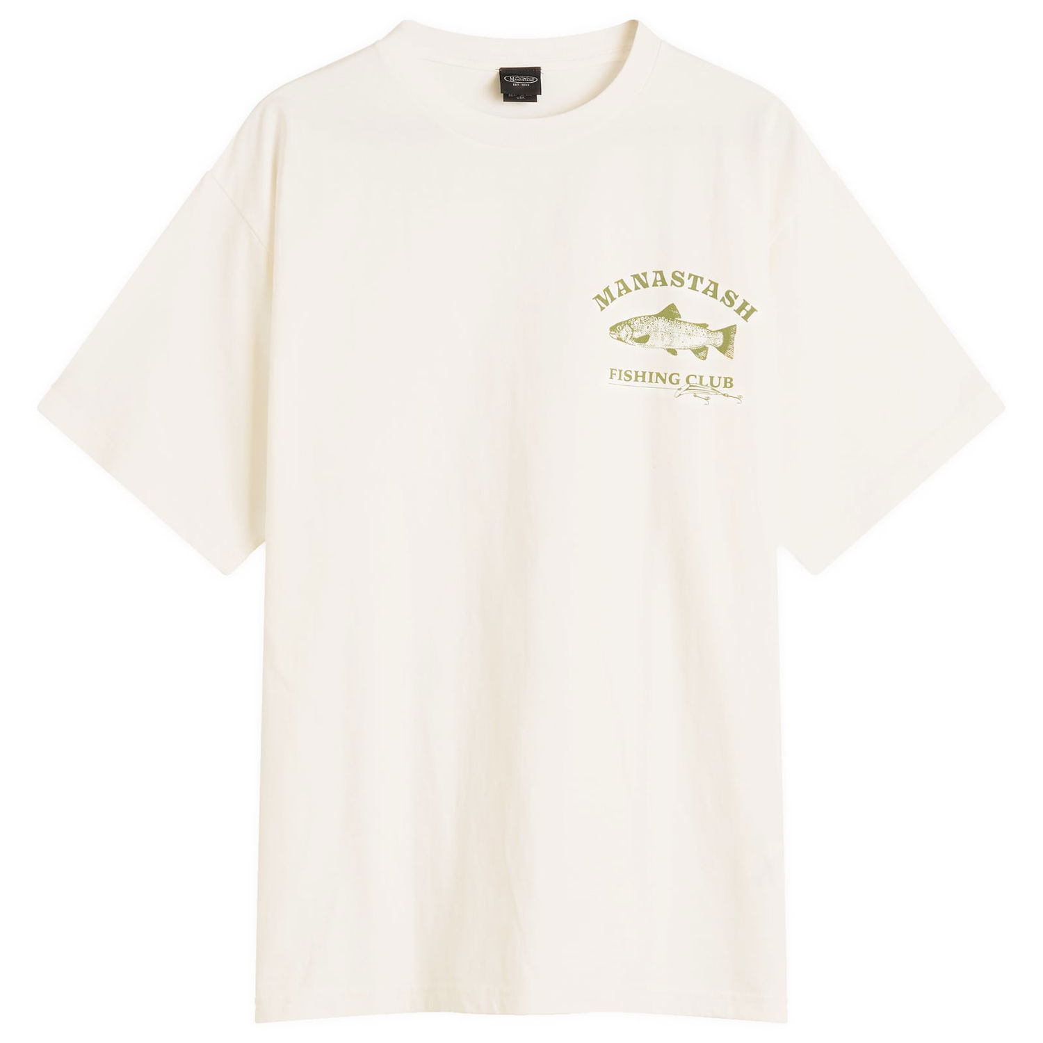 Tričko Manastash Manastash Pumice Lure T-Shirt, Size Large Biela | 7925134007-030, 0