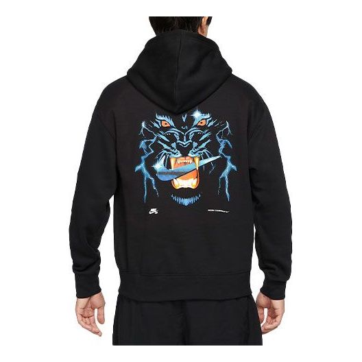 Mikina Nike SB SB Skate Loose Fleece Hoodie Čierna | CW7150-010, 0
