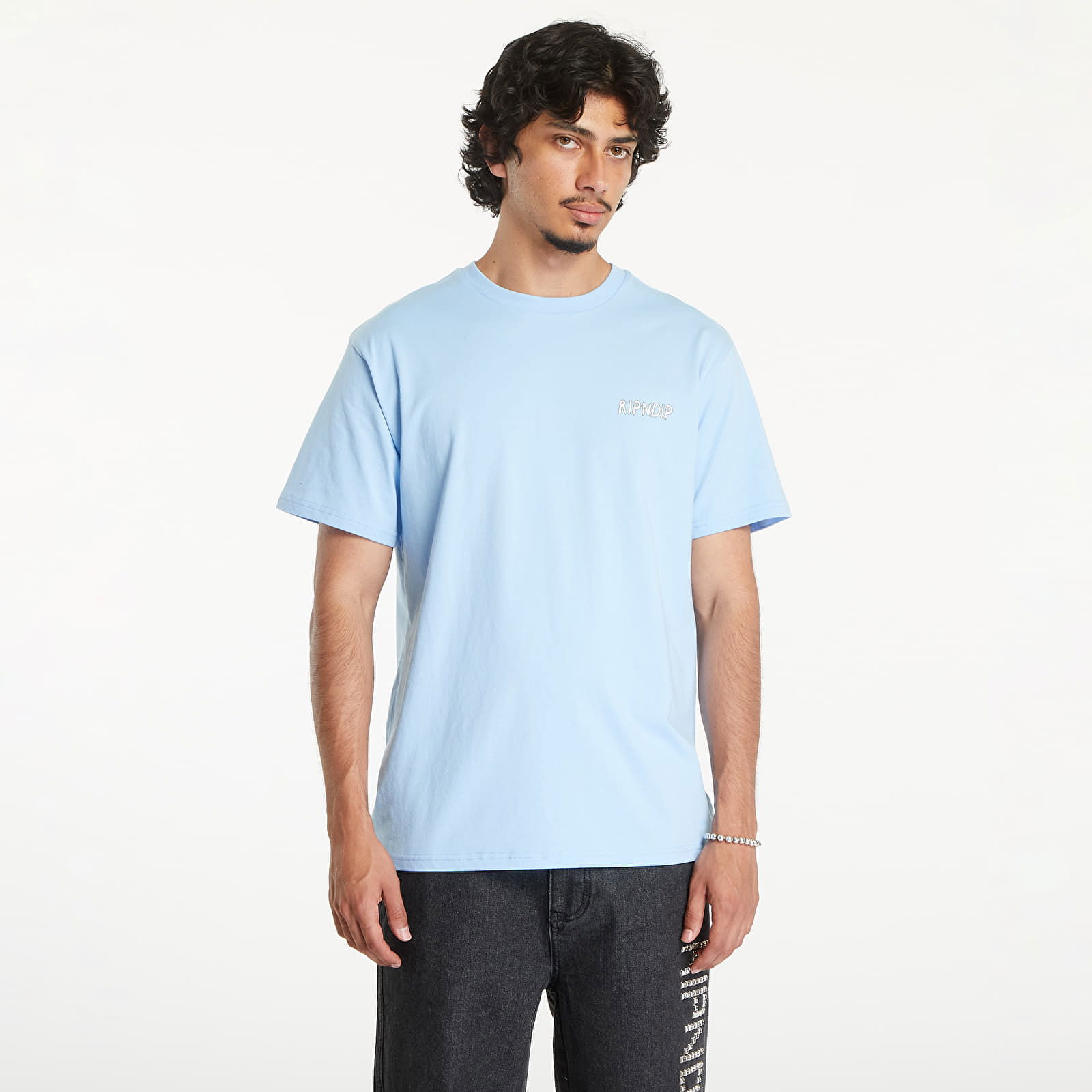 RIPNDIP Coconerm Short Sleeve Tee Light Blue