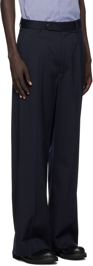 Nohavice Vivienne Westwood Vivienne Westwood Humphrey Pleated Trousers Navy | 2F01001Q-W018V-, 1