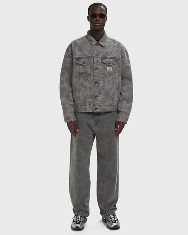 Bunda Carhartt WIP Helston Duck Camo Print Jacket Šedá | I033766-2I3.0H, 2