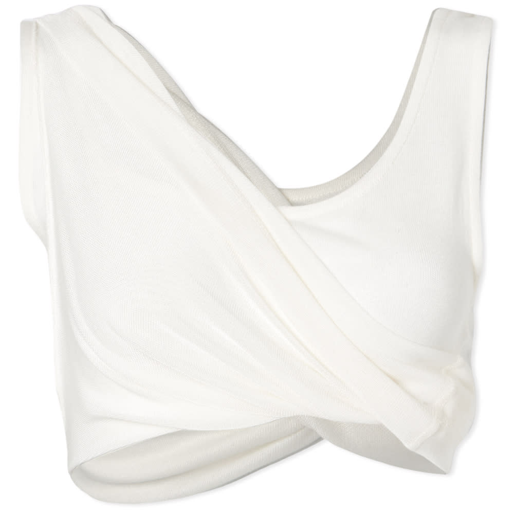 Tielko HERON PRESTON Twisted Vest Top Biela | HWAD044S23JER0010100, 0