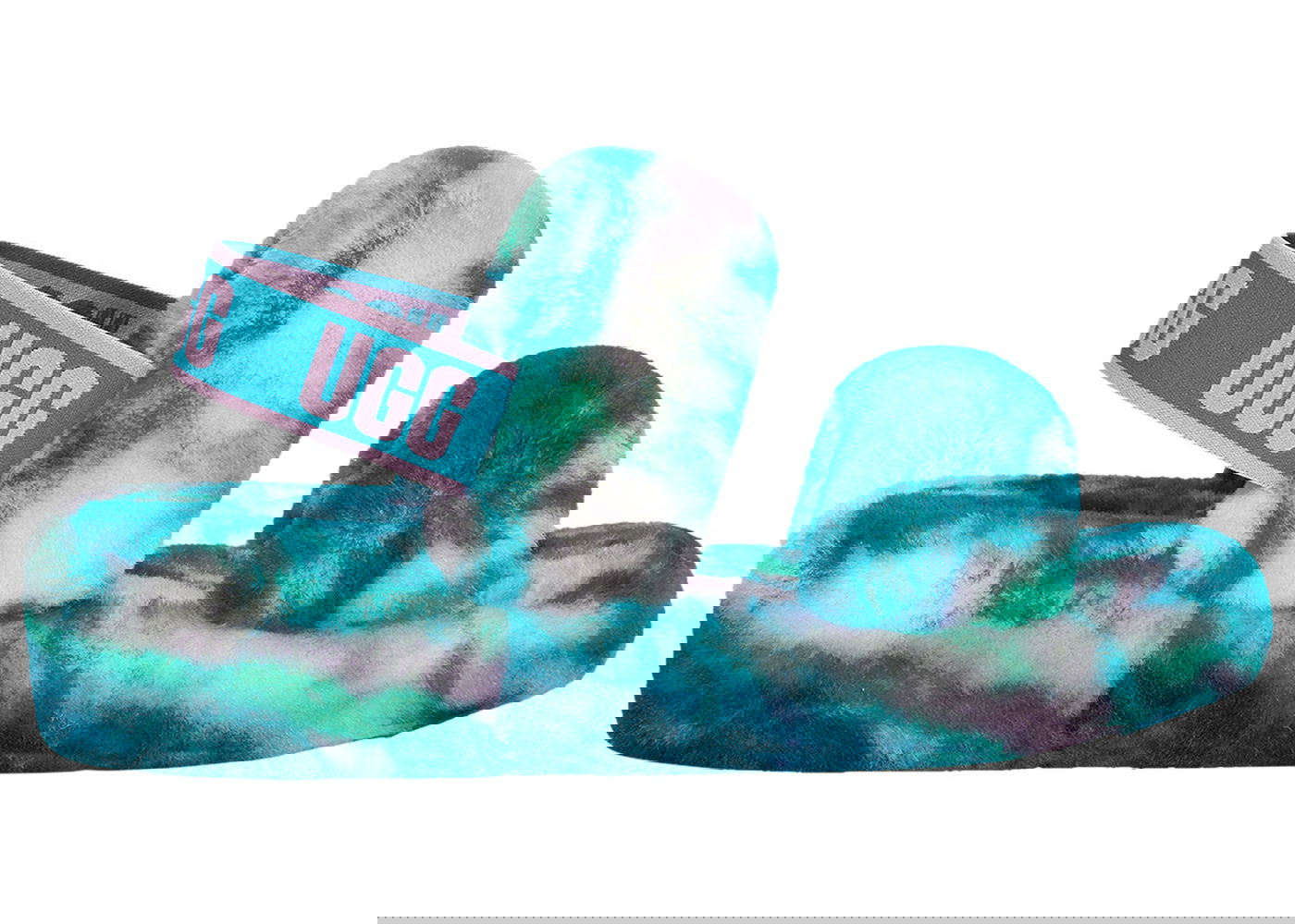 Tenisky a topánky UGG Oh Yeah Slide Marble Aquatic Tyrkysová | 1122555-AQBL, 0