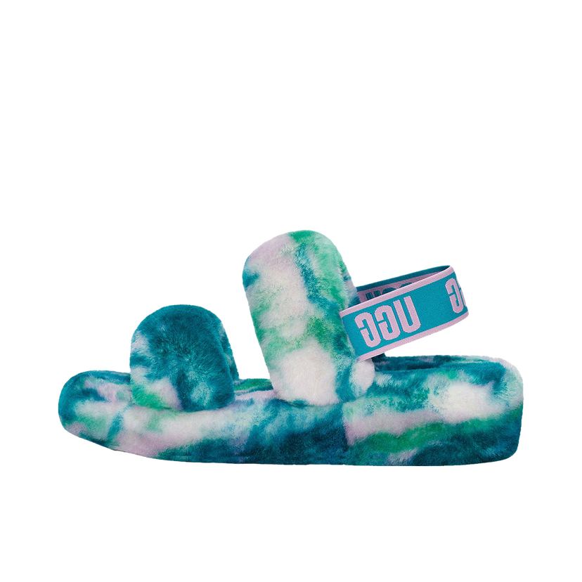 Tenisky a topánky UGG Oh Yeah Slide Marble Aquatic Tyrkysová | 1122555-AQBL