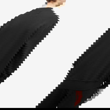 Mikina LES TIEN Heavyweight Banded Mock Neck Polo Čierna | CF-1100-JTB, 3
