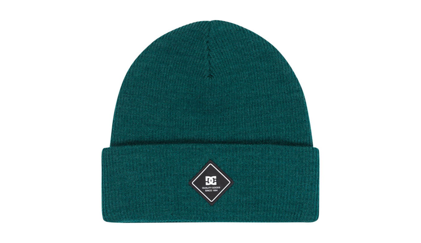 Kulicha DC Shoes Label Beanie One size Zelené | ADYHA04164-BTG0, 0