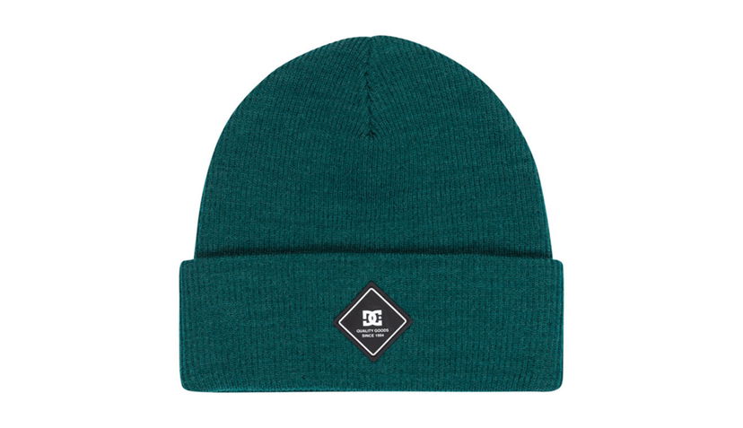 Kulicha DC Shoes Label Beanie One size Zelené | ADYHA04164-BTG0