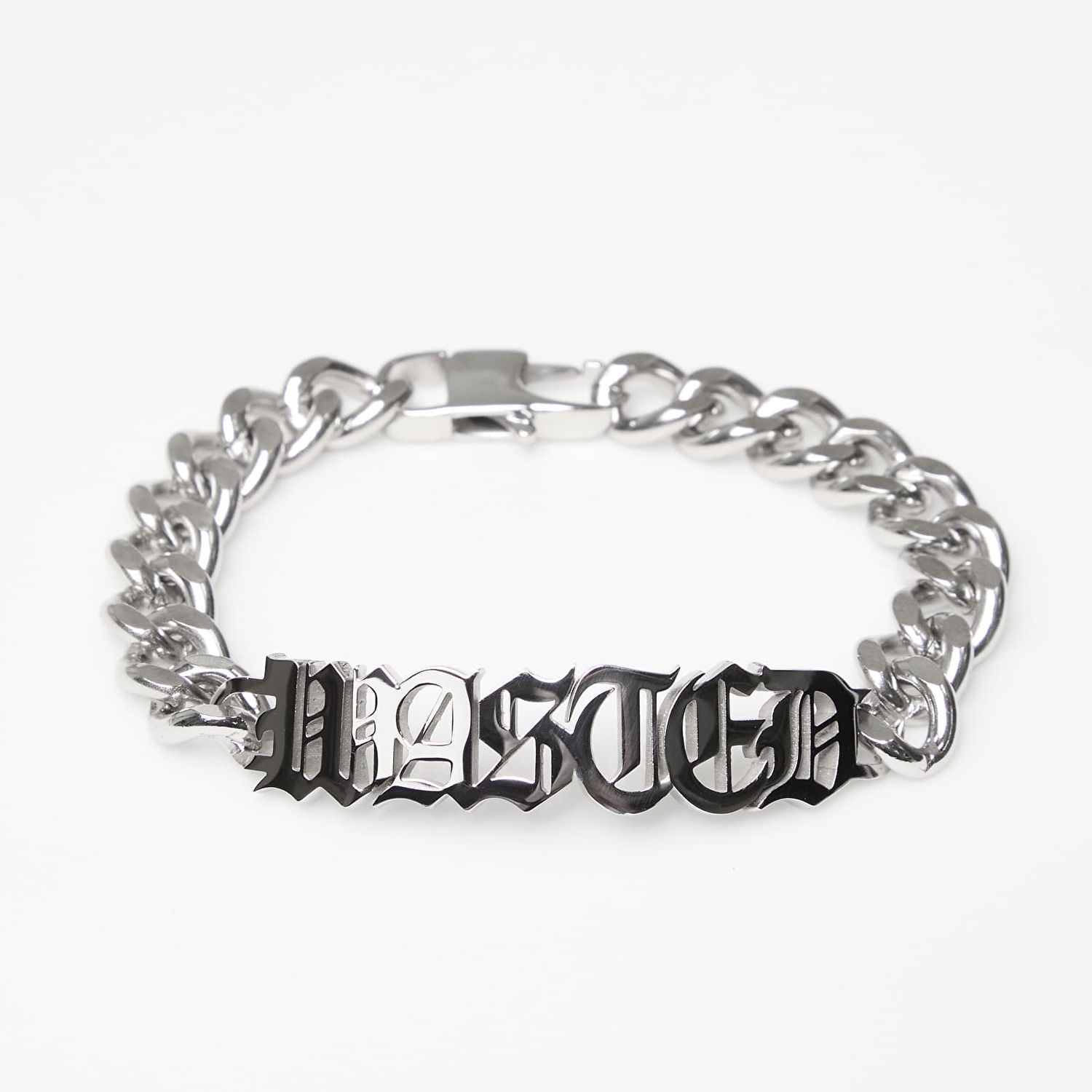 Náramok Wasted Paris U Legacy Chain Bracelet with 'WASTED' Lettering Metalická | WP_000310, 1