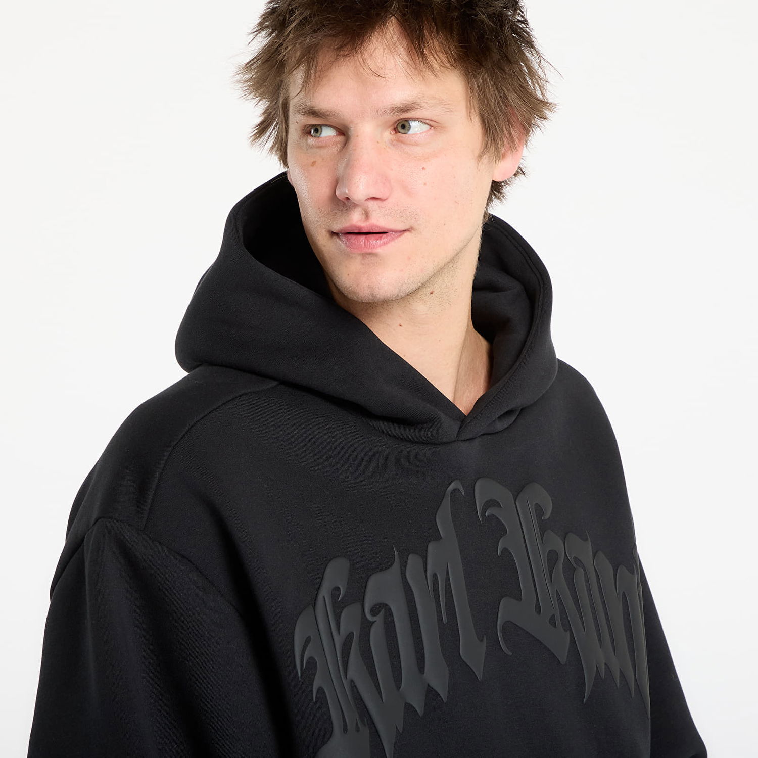Mikina Karl Kani Old English OS Hoodie Čierna | PD00009009, 1