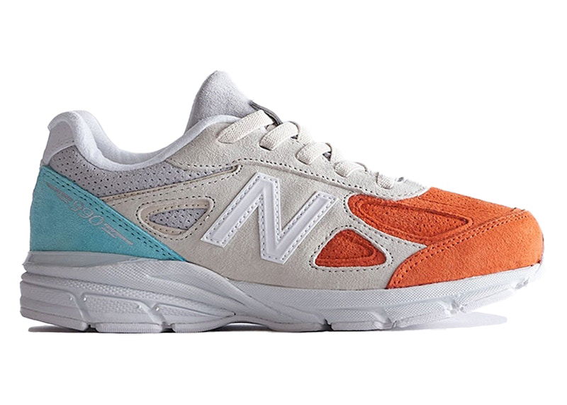 Tenisky a topánky New Balance 990v4 Kith Cyclades Oranžová | PV990KC2, 0