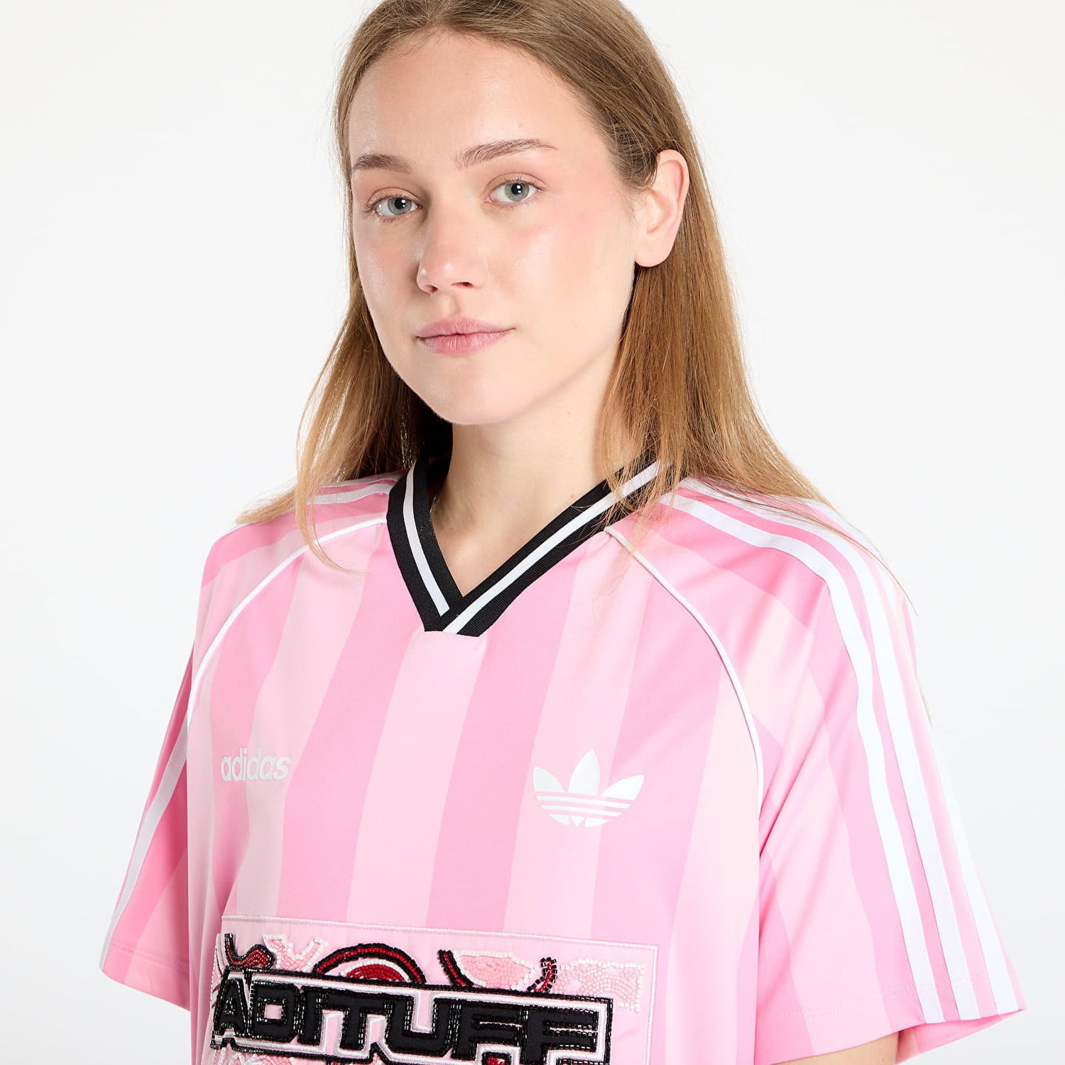 Dres adidas Originals adidas Originals Beads Jersey Ružová | KD2272, 1