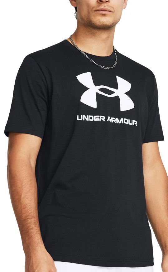 Tričko Under Armour UA SPORTSTYLE LOGO UPDATE SS-BLK Čierna | 1382911-001