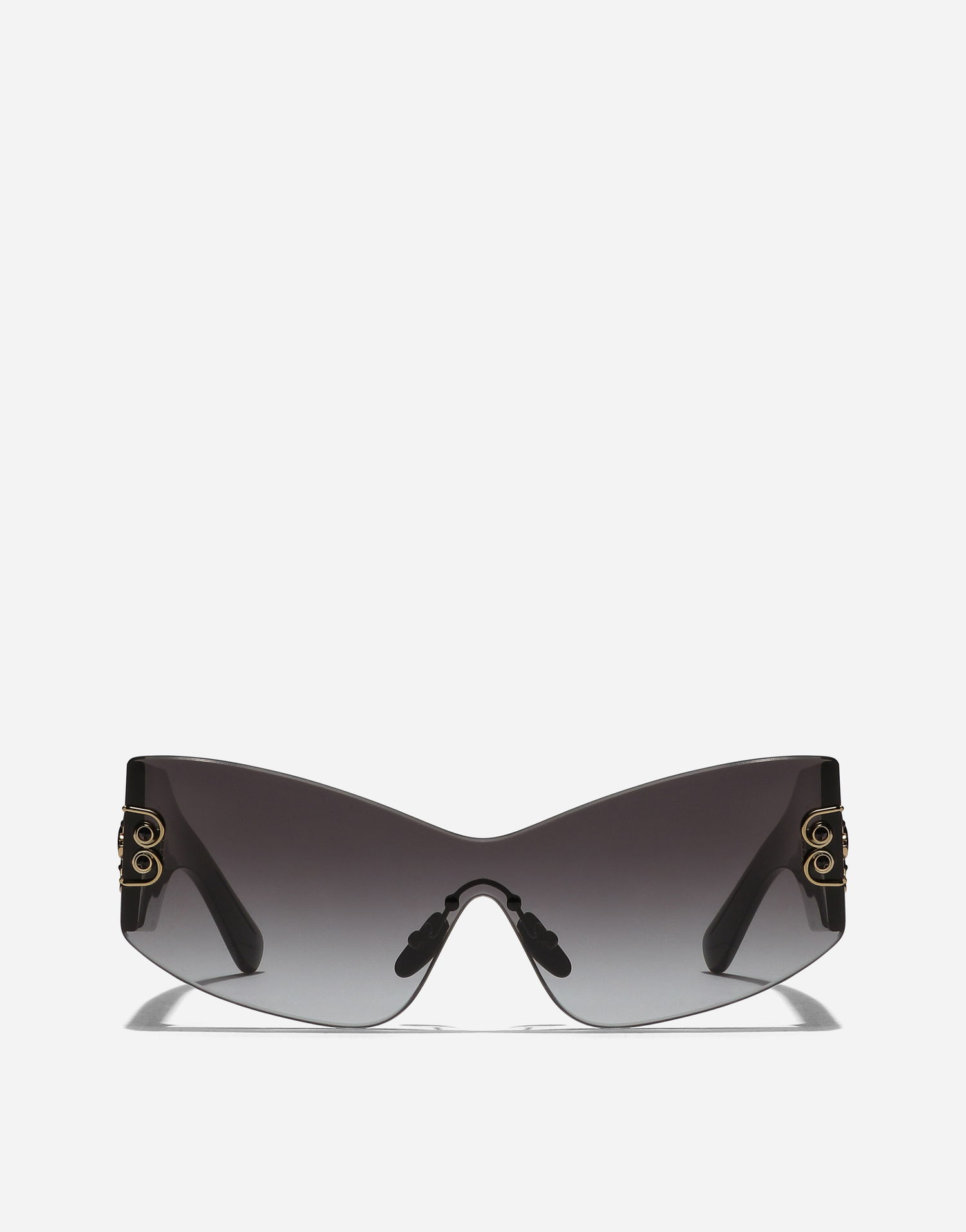 Slnečné okuliare Dolce & Gabbana Dg Filigrana Ornate Shield Sunglasses Šedá | VG4526VP18G9V000, 0