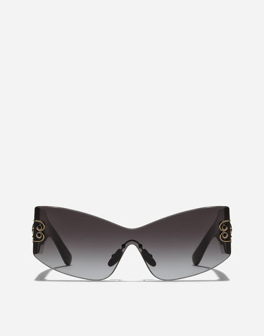 Slnečné okuliare Dolce & Gabbana Dg Filigrana Ornate Shield Sunglasses Šedá | VG4526VP18G9V000, 0