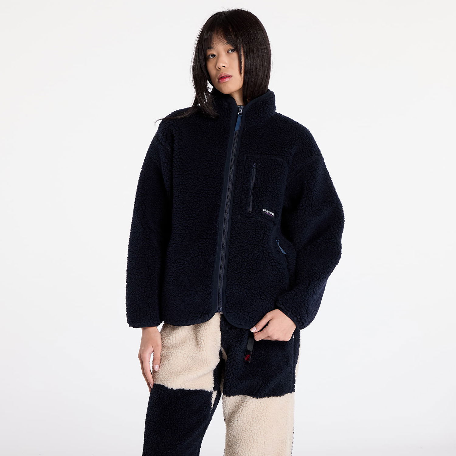Bunda GRAMICCI Jacket Sherpa UNISEX Jacket Navy M Čierna | G4FU-J020 NAVY, 0