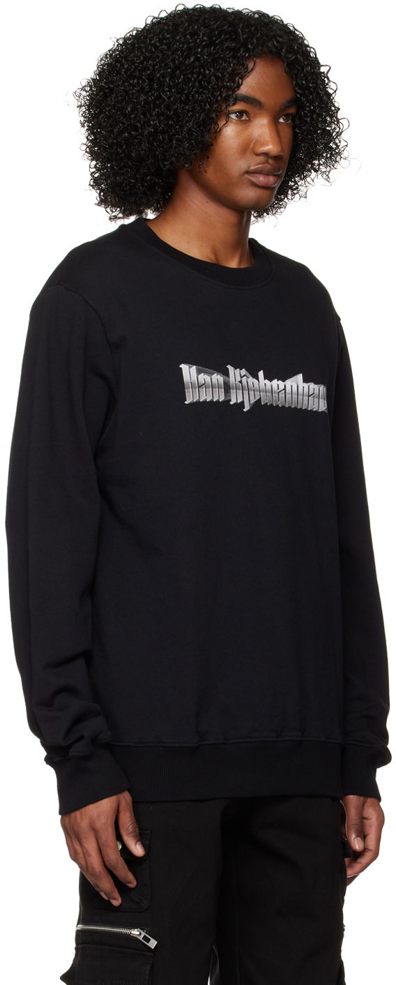 Sveter Han Kjøbenhavn Han Kjobenhavn Printed Sweatshirt Čierna | M-132752, 1