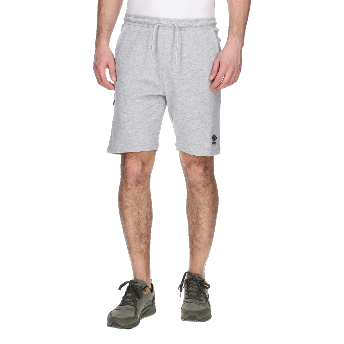 Šortky Umbro Drawstring Sweat Shorts Basic Šedá | UMA251M200-3A, 0