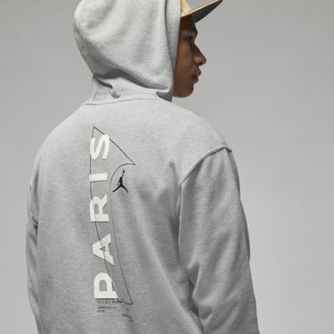 Mikina Jordan Paris Saint-Germain Fleece Šedá | dm3096-063, 4