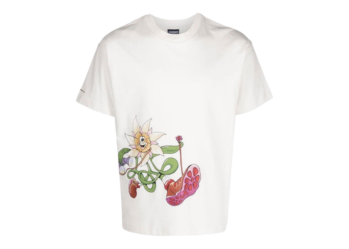 Tričko Jacquemus Le Randonnee  Off White Biela | 216JS16-216228-01D, 0