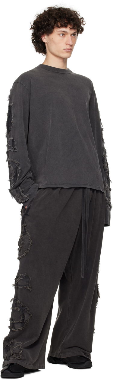 Tepláky Acne Studios Acne Studios Logo Cargo Lounge Pants Čierna | BK0678-, 3