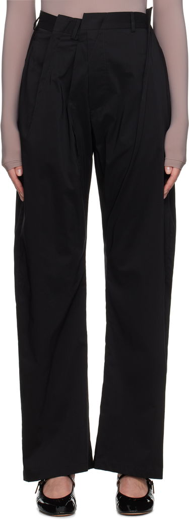 Nohavice Maison Margiela MM6 Maison Margiela Shirting Darting Trousers Čierna | S52KA0530 M35043, 0