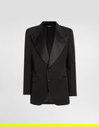 Dolce & Gabbana Single-Breasted Wool and Silk Blend Jacket