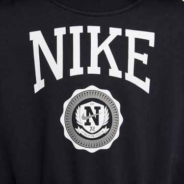 Mikina Nike Sportswear Club Fleece Crewneck Sweatshirt Čierna | HJ3373-010, 2