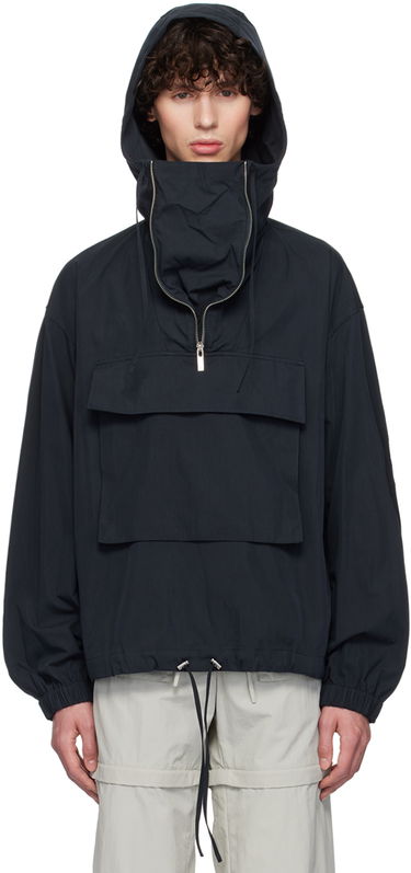 Vetrovka Helmut Lang Gusset Hooded Jacket Navy | O04HM101, 0