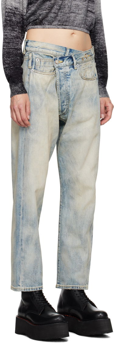 Džínsy R13 R13 Crossover Jeans Modrá | R13W2048 D218A, 1