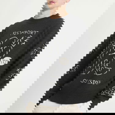 Sveter Heresy Outdoors Knit Sweater Čierna | HAW25-KW02, 5