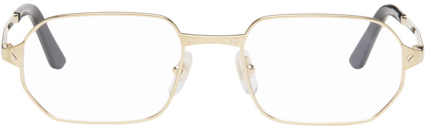 Slnečné okuliare Cartier Rectangular Glasses Béžová | CT0442O-001