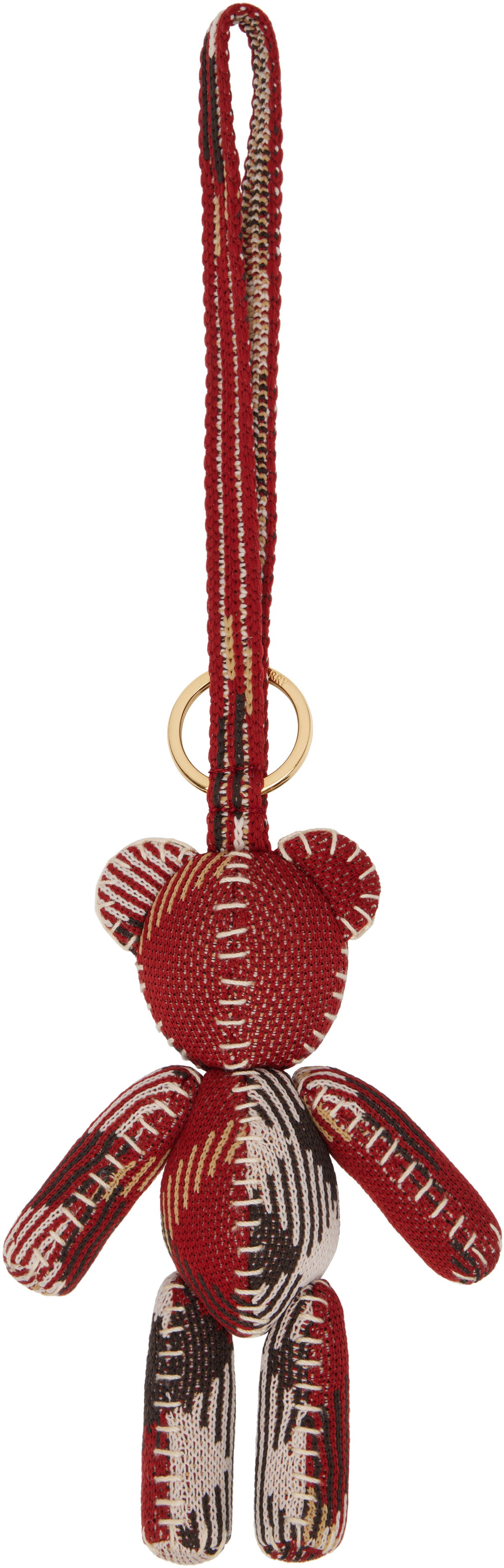 Kľúčenka Burberry Burberry Thomas Bear Charm Keychain Červená | 8103333, 1