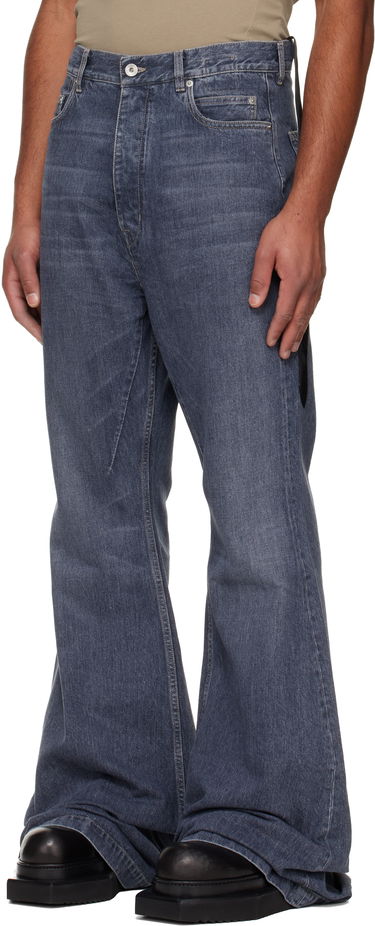 Džínsy Rick Owens DRKSHDW Concordians Bolan Bootcut Jeans Modrá | DU02E7365 DGY, 3