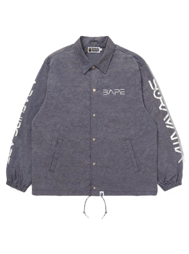 Bunda BAPE Hajime Sorayama x Shark Coach Jacket Šedá | 001LJH231914
