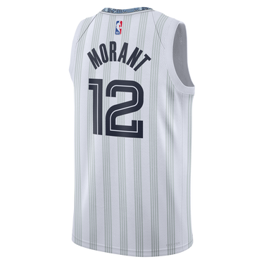 Dres Nike Ja Morant Memphis Grizzlies City Edition Swingman DRI-FIT Isaac Hayes Tribute Jersey Biela | HM5986-104, 1
